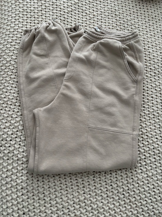 Abercrombie & Fitch Pants - 🤎 GUC Abercrombie & Fitch Tan Fleece Joggers